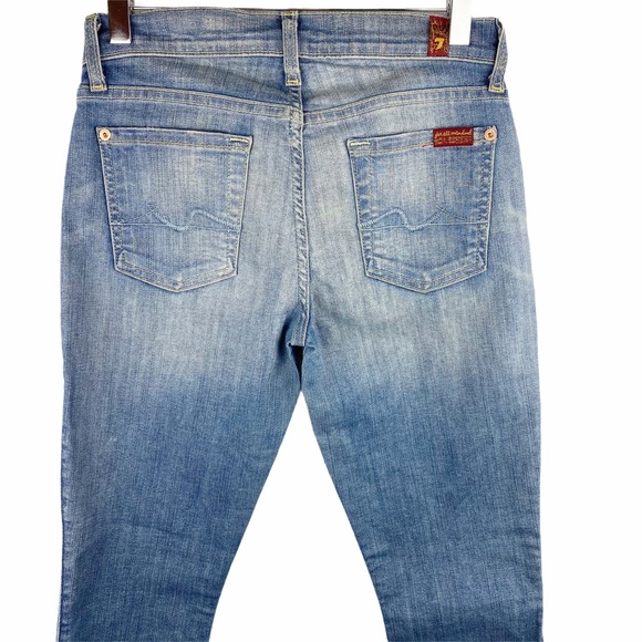7 For All Mankind 7FAMK “The Skinny” Ankle Jeans Size 24 - Picture 9 of 12